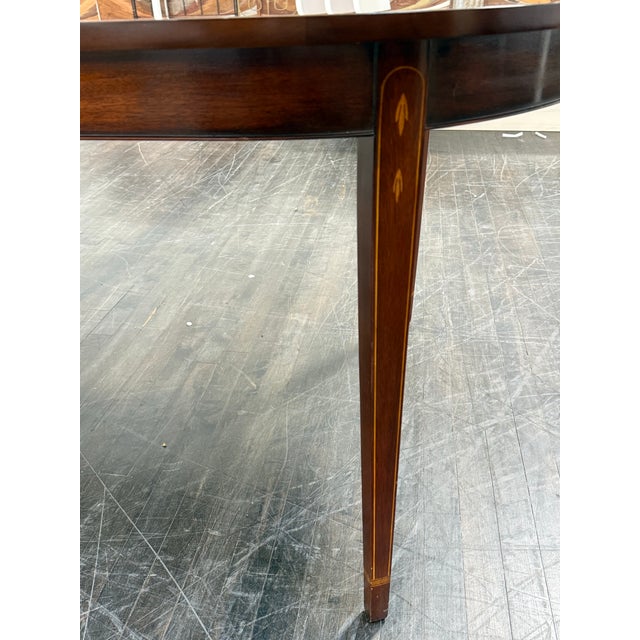 Henkel-Harris Virginia Galleries Extension Dining Table For Sale - Image 9 of 12