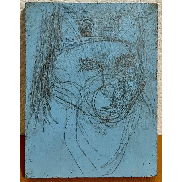 Edward Avedisian ( 1936-2007 ) 7.5 X 5.75 Oil paint on wood panel This is not signed on front. It bears his name verso....