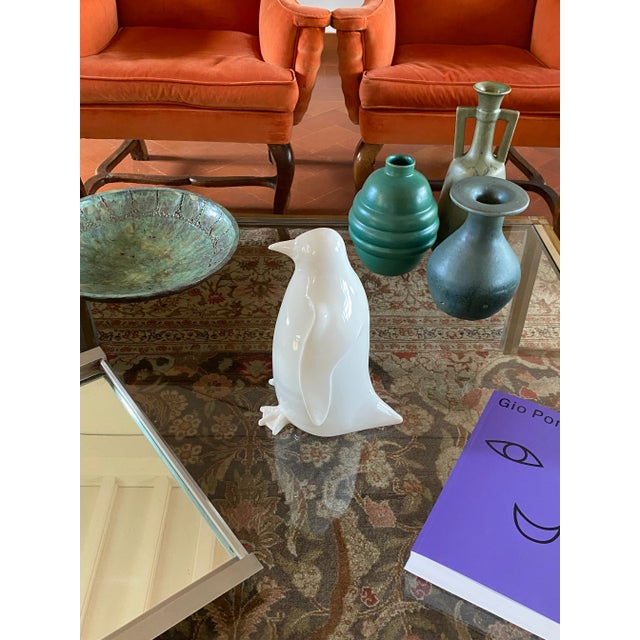 Ceramic Penguin Sculpture, Italy 1980 For Sale - Image 12 of 12