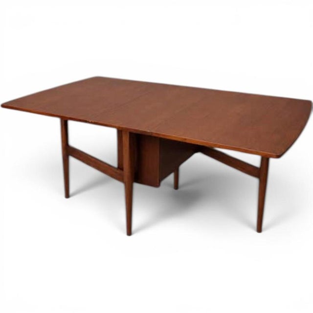 Mid-Century Modern Teak Drop Leaf Dining Table from Eon Elliotts of Newbury, 1960s For Sale - Image 3 of 11