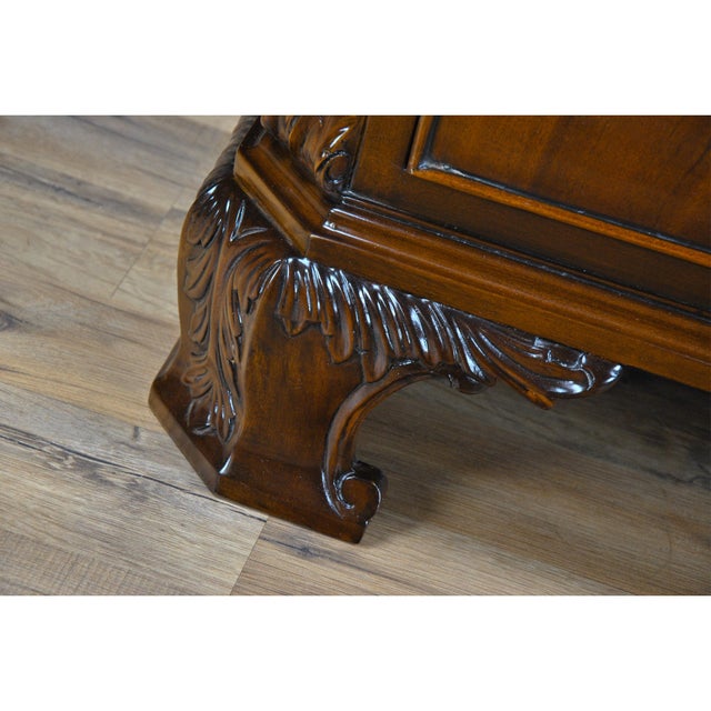 Niagara Furniture Mahogany Chippendale Tall Chest For Sale - Image 12 of 14