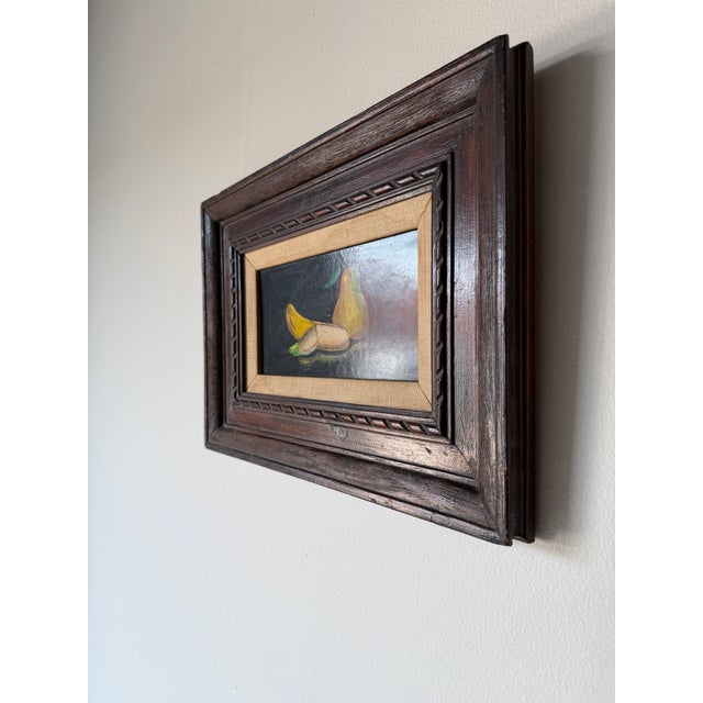 1970s 1970s Vintage Desan Still Life Oil on Masonite Painting – Framed For Sale - Image 5 of 12