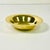 This pretty gold-plated candy dish features a raised flora design in the center bowl. the rest of the bowl is smooth. It's...