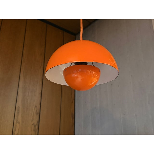 Flower Pot Pendant Lamp by Verner Panton for Louis Poulsen, Denmark, 1960s For Sale - Image 9 of 14