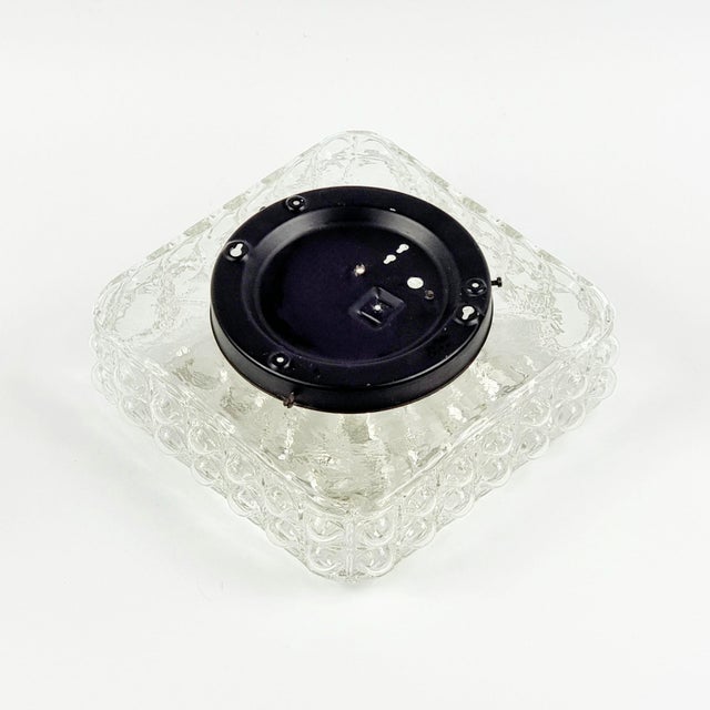 Mid-Century Modern Bubble Glass Flush Mount by Helena Tynell for Limburg, Germany, 1970s For Sale - Image 8 of 9