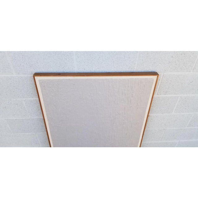 Modern Abstract Painting on Canvas, Framed For Sale - Image 4 of 11