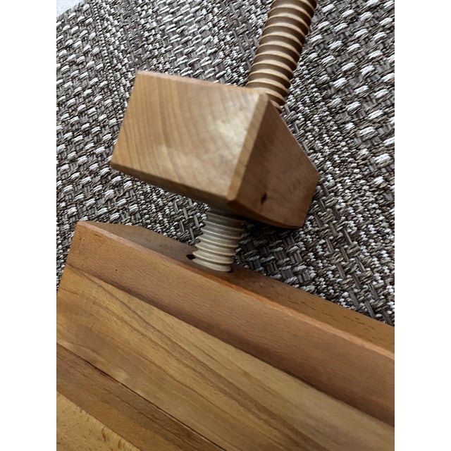 Vintage Modern Professional Bookbinding Double-Block Finishing Press For Sale - Image 10 of 12
