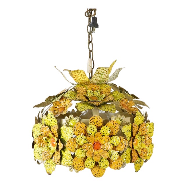 1970s Mexican Handmade lamp made in cut steel For Sale