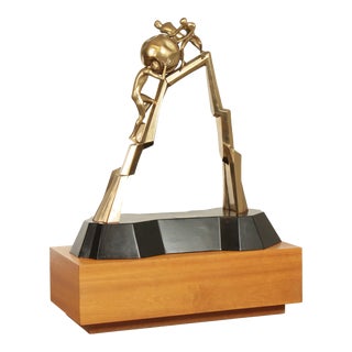 Norman Nemeth 'The Struggle' Large Bronze Sculpture For Sale