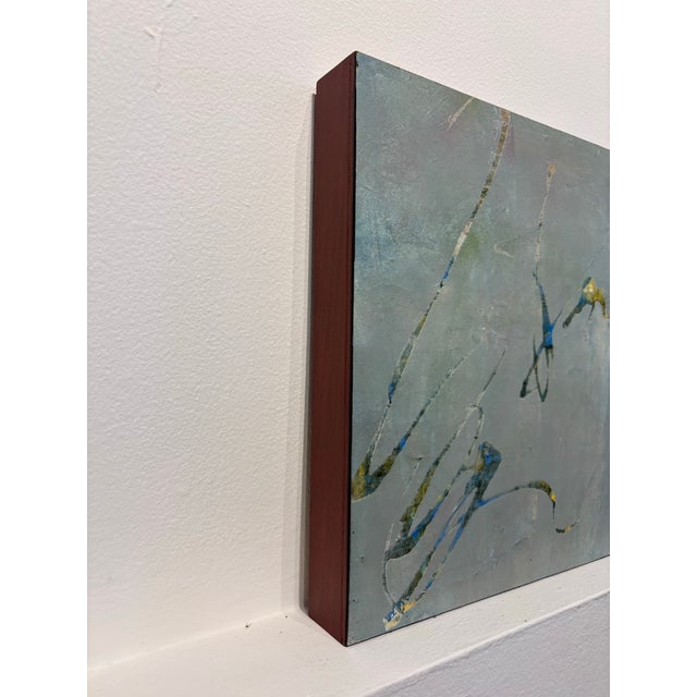 Eve Ozer Contemporary Abstract Moody Oil Painting For Sale - Image 4 of 4