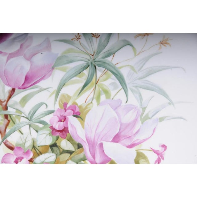 20th Century Floral Bouquet Plaque from KPM Berlin For Sale - Image 12 of 17