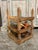 1900 - 1909 Hand Painted Antique Demi John Bottle From Normandy, France, ‘Pinot Noir’, Original Crate For Sale - Image 5 of 10