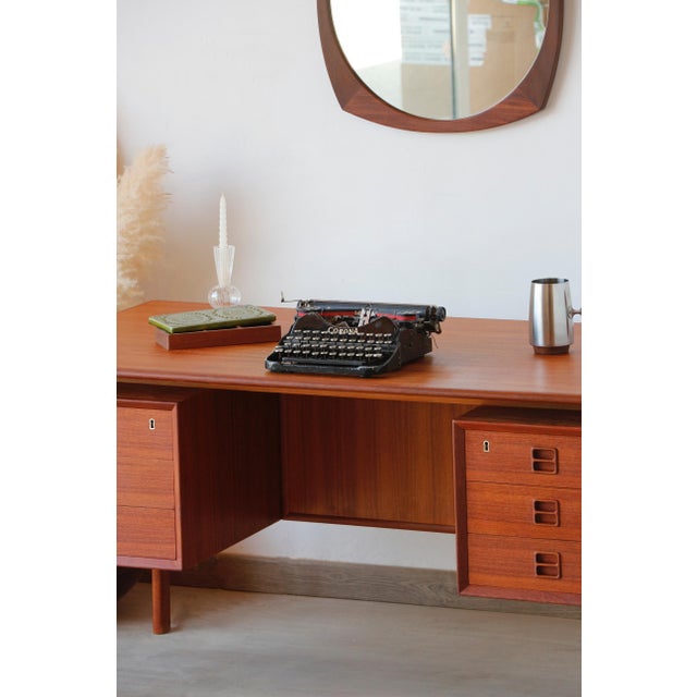 Danish Office in Teak by Erik Brouer, 1960s For Sale - Image 10 of 17