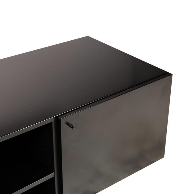 Wood Black Wood Sideboard from Cappellini For Sale - Image 7 of 14