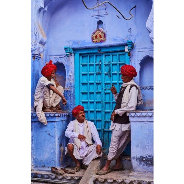 Tuul & Bruno Morandi, India, Rajasthan, Jodhpur, the Blue City, Photographic Paper, in Flawless conditions. Designed from...