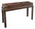 Antique English Mahogany Box on Custom Stand For Sale
