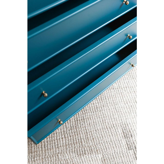 Chest of Drawers Lacquered Series, 1980s For Sale - Image 8 of 11