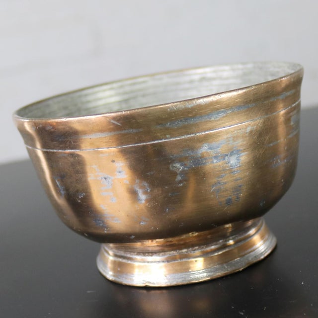 Antique Turkish Copper and Brass Bowls Set of 4 Chairish