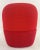 Modern Studio Tk Custom Red Knit Fabric Slipper Chair or Pouf With Back, a Pair For Sale - Image 11 of 13