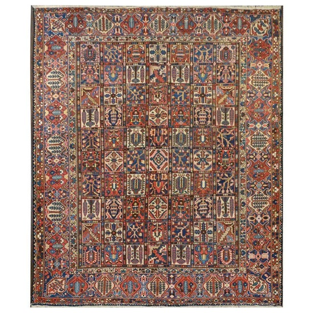 Early 20th Century Bakhtiari Rug For Sale - Image 10 of 10