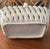 Mid-Century Vintage Italian Woven Ceramic Handled Basket For Sale - Image 9 of 9