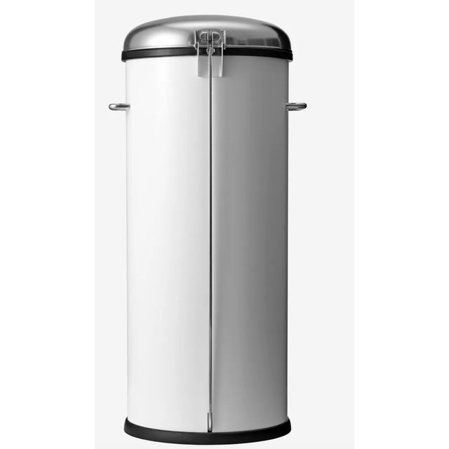 Vintage Vipp 17 White Designer Bin - Danish Design / MoMA Collection For Sale - Image 4 of 5