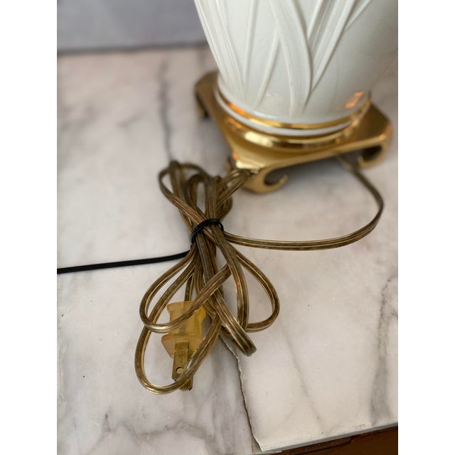 Lenox Masterpiece Collection Creamware Lamp Chairish