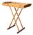 Vintage Split Bamboo Tray Table For Sale