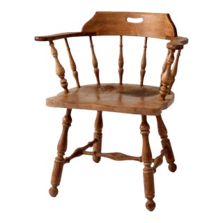 Vintage Ethan Allen Windsor Armchair For Sale