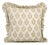 Fabdivine Handmade Block Printed Frill Cushion Cover 14x20 Inch Duck Canvas- Neelgagan For Sale