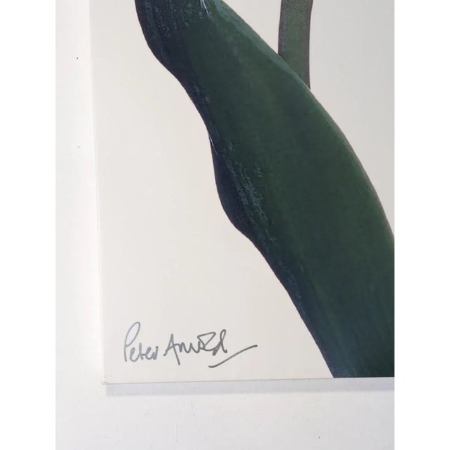 Purple Peter Arnold, Tulip, 2000s, Canvas Painting For Sale - Image 8 of 9
