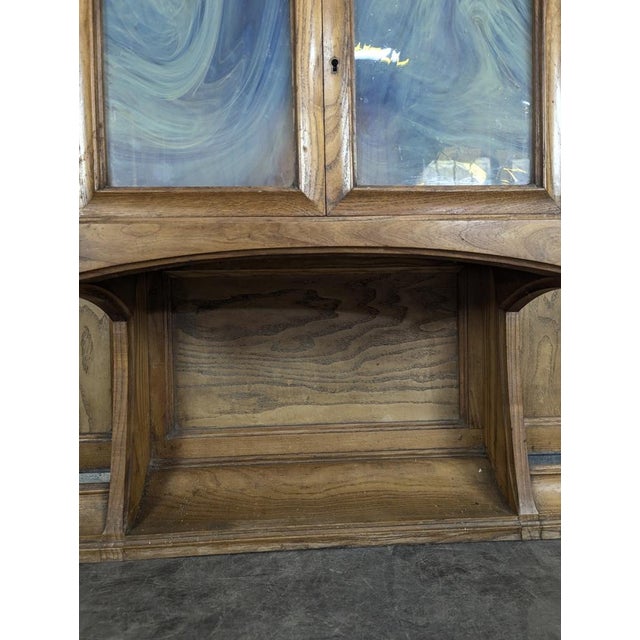 Large Art Nouveau Wardrobe in the style of Vand de Velde For Sale - Image 8 of 14