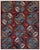 An allover Ersari-design carpet with rows of large octagonal guls — the "elephant-foot" motif of Turkmen weaving — set on...
