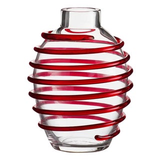Nunki Carlo Moretti Contemporary Mouth Blown Murano Glass Vase For Sale