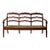 19th Century French Provincial Oak Canapé (Restored) For Sale