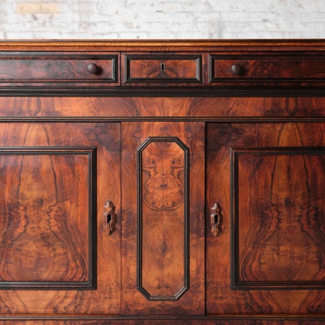 Late 19th Century French Walnut Buffet (A) For Sale - Image 9 of 12