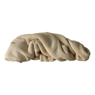 Roger Denton, Towel, Carved Limestone, 2000s For Sale