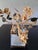 Mid 20th Century Vintage Baccarat Style French Crystal, Gilt, For Sale - Image 5 of 6