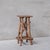 Wood Mid-Century Wooden Sculpture Pedestal Bar Stool in the style of Adirondack For Sale - Image 7 of 7