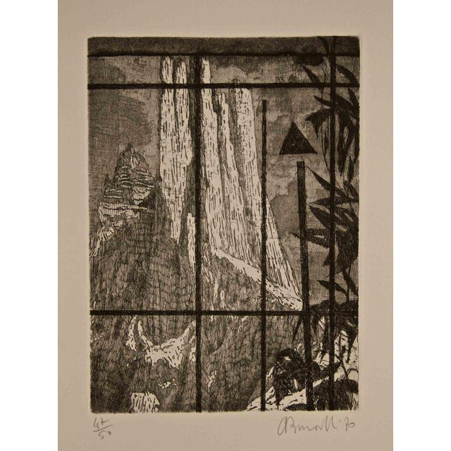 Hand signed and numbered. Edition of 50 prints. Reference: Catalogue Battisti n.61. Armando Buratti (Rome, 1924), is an...