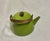 Mid 20th Century Vintage Enamel Teapot Kettle Avocado Green Made in Japan, C. 1950s-1970s For Sale - Image 5 of 12