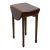 Hekman Furniture Solid Flame Mahogany Traditional Style 26" Drop Leaf Accent End Table 5-4168 For Sale