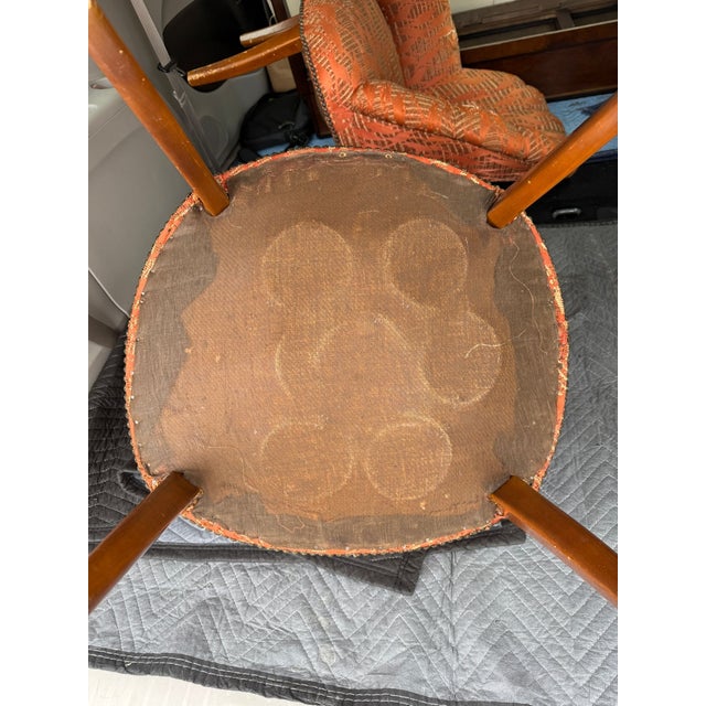 Petite Art Deco Channel Back Shell Chairs, Pair For Sale - Image 12 of 13