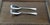 1970 Vintage Elkington Pair of Silverplate Salad Servers Reed & Ribbon For Sale - Image 9 of 12
