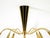 Large Mid-Century Modern Brass 9-Arm Sputnik Chandelier, 1950s For Sale - Image 11 of 18