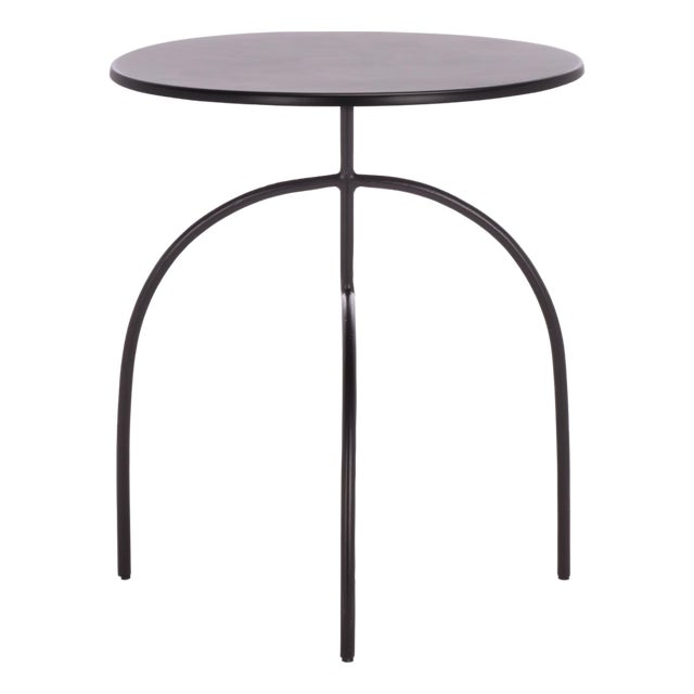 Saburo Ronin Accent Table in Black, 18" For Sale