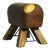 Leather Gym Seat by Jan Richter, Brno,1930s For Sale