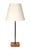 Wood Mid Century Nessen New York Table Lamp C 1950/60's For Sale - Image 7 of 12