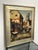 Mid-Century Modern T. Silver Vintage European Village Oil Painting, Signed For Sale - Image 3 of 12