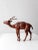 Vintage Leather Antelope Figure For Sale - Image 9 of 13